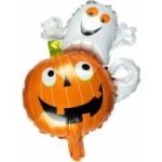 Balon figurina dovleac PartyTime Halloween, 27cm