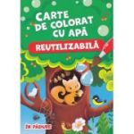 In padure. Carte de colorat cu apa (reutilizabila)