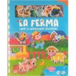 La ferma. Carte cu autocolante senzoriale