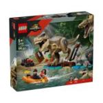 LEGO Jurassic World. Evadare pe rau din calea unui T.-Rex 76975, 199 piese