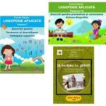 Pachet Logopedie aplicata, 2 volume si Fise de exercitii logopedice - Corina Oprea, Ecaterina Vrasmas