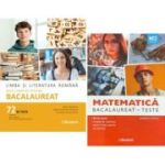 Pachet Bacalaureat 2026. Limba si literatura romana Ghid complet cu 72 teste si Matematica M2 Tehnologic. Teste - Mimi Gramnea, Daniela Stoica