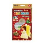 Set creatie AMOS SD10P6-CH, GlassDeco Christmas, 6 culori /10. 5ml+6 sabloane