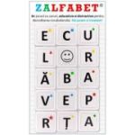 ZALFABET - Set de 6 jocuri cu zaruri si litere, educative si distractive pentru dezvoltarea vocabularului