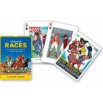 Carti de joc de colectie Piatnik, cu tema A Day at the Races