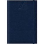 Agenda A5 nedatata Colere EJ-1501, 224 pagini, cu elastic, albastru inchis