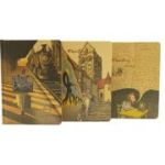Jurnal B6 CNX Van Gogh CKB6112-2406D, 112 pagini, hartie kraft, coperta material dur