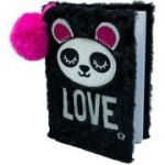 Jurnal CNX A5-2, A5, coperta velur, model love/panda