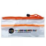 Mapa plastic 2018, cu fermoar zip, A7, transparent, Posca (M1151)