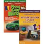 Pachet Legislatie rutiera 2026. Noul cod rutier si Intrebari de examen explicate pentru categoriile A, B, BE + CD (cod acces online) - Marius Stanculescu