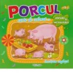 Porcul. Carte de colorat cu jocuri si activitati