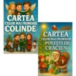 Pachet 2 carti: Cartea celor mai frumoase colinde si Cartea celor mai frumoase povesti de Craciun