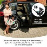 Carucior Kinderkraft Newly, 3 in 1, light grey