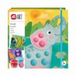 As Art Set 7 borcanase de plastilina animale