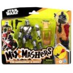 STAR WARS MIX MASHERS DELUXE SET FIGURINA MANDALORIAN AND GROGU 12CM SI ACCESORII