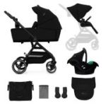 Carucior Kinderkraft Yoxi 3in1 (mink pro) pure black