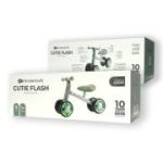 Bicicleta echilibru cutie flash, green