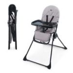 Scaun de masa Kinderkraft Binci, grey