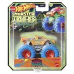 HOT WHEELS MONSTER TRUCK GLOW IN THE DARK MASINUTA PODIUM CRASHER SCARA 1: 64