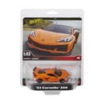 HOT WHEELS PREMIUM REAL RIDERS MASINUTA METALICA 23 CORVETTE Z06 SCARA 1: 43