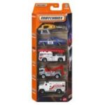 MATCHBOX SET 5 MASINUTE METALICE RESCUE SCARA 1 LA 64