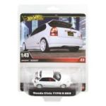 HOT WHEELS PREMIUM REAL RIDERS MASINUTA METALICA HONDA CIVIC TYPE R EK9 SCARA 1 LA 43