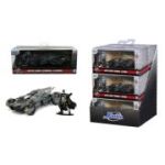 JADA DC JUSTICE LEAGUE SET FIGURINA BATMAN SI MASINUTA METALICA BATMOBILE SCARA 1 LA 32