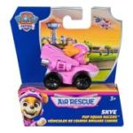 PATRULA CATELUSILOR PUP SQUAD RACERS AIR RESCUE VEHICUL METALIC SKYE SCARA 1 LA 55