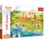 PUZZLE TREFL 24 MAXI BABIES AND THE BEAR SAFARI
