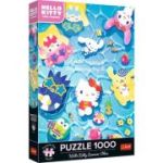 PUZZLE TREFL 1000 PREMIUM PLUS HELLO KITTY RELAXARE DE VARA