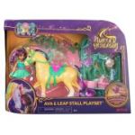 UNICORN ACADEMY SET PAPUSA AVA SI UNICORNUL LEAF CU ACCESORII