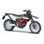 MAISTO MOTOCICLETA METALICA EDITIE SPECIALA KTM 690 SMC NEGRU SCARA 1 LA 18