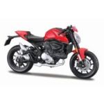 MAISTO MOTOCICLETA METALICA CU STAND EDITIE SPECIALA DUCATI MONSTER SCARA 1 LA 18