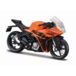 MAISTO MOTOCICLETA METALICA CU STAND EDITIE SPECIALA KTM RC 390 SCARA 1 LA 18