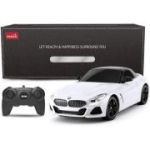 MASINA CU TELECOMANDA BMW Z4 ROADSTER ALB SCARA 1 LA 18