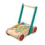 Antemergator cu cuburi Baby Block Walker, 29 piese