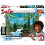 Puzzle 1000 piese, Bob Ross - Podul izolat, Schmidt