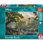 Puzzle 1000 piese, Thomas Kinkade - Disney - Cartea Junglei, Schmidt