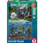 Puzzle 1000 piese, John Enright - Cascada, Schmidt