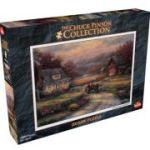 Puzzle 1000 piese, Chuck Pinson, Casuta pitoreasca
