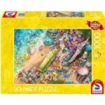Puzzle 1000 piese, Comori de plaja, Schmidt