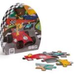 Puzzle educativ, 36 piese, Karting, EurekaKids