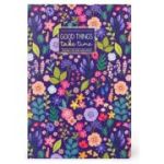 Caiet liniat, mic- Flori, Legami