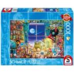 Puzzle 1000 piese, Canalul din Amsterdam, Schmidt
