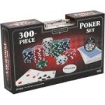 Premium Classics - 300pcs Poker Chip set - Set cu 300 jetoane de poker, in cutie metalica