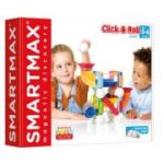 Joc magnetic Smart Max, Click & Roll, Constructii cu bile, 30 piese