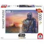 Puzzle 1000 piese, Thomas Kinkade - Star Wars - Mandalorian - O noua directie, Schmidt