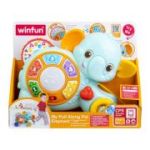WINFUN JUCARIE DE TRAS ELEFANT CU SUNETE SI LUMINI