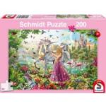Puzzle 200 piese, Zana in padurea fermecata, Schmidt