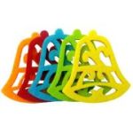 Accesorii creatie - clopotei fetru, set 5 buc, Colorarte